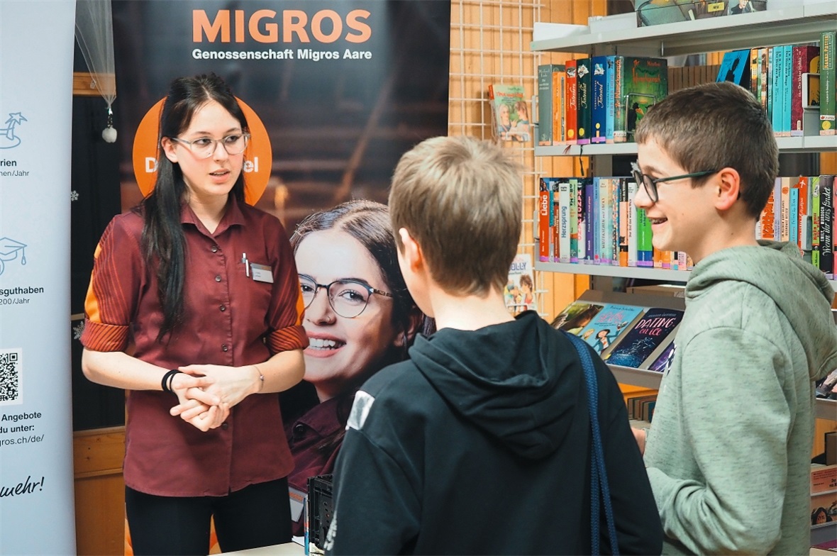 Lehrstellenabend in Oberwil.
