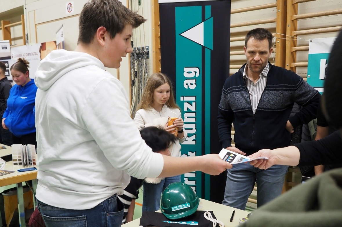 Lehrstellenabend in Oberwil.