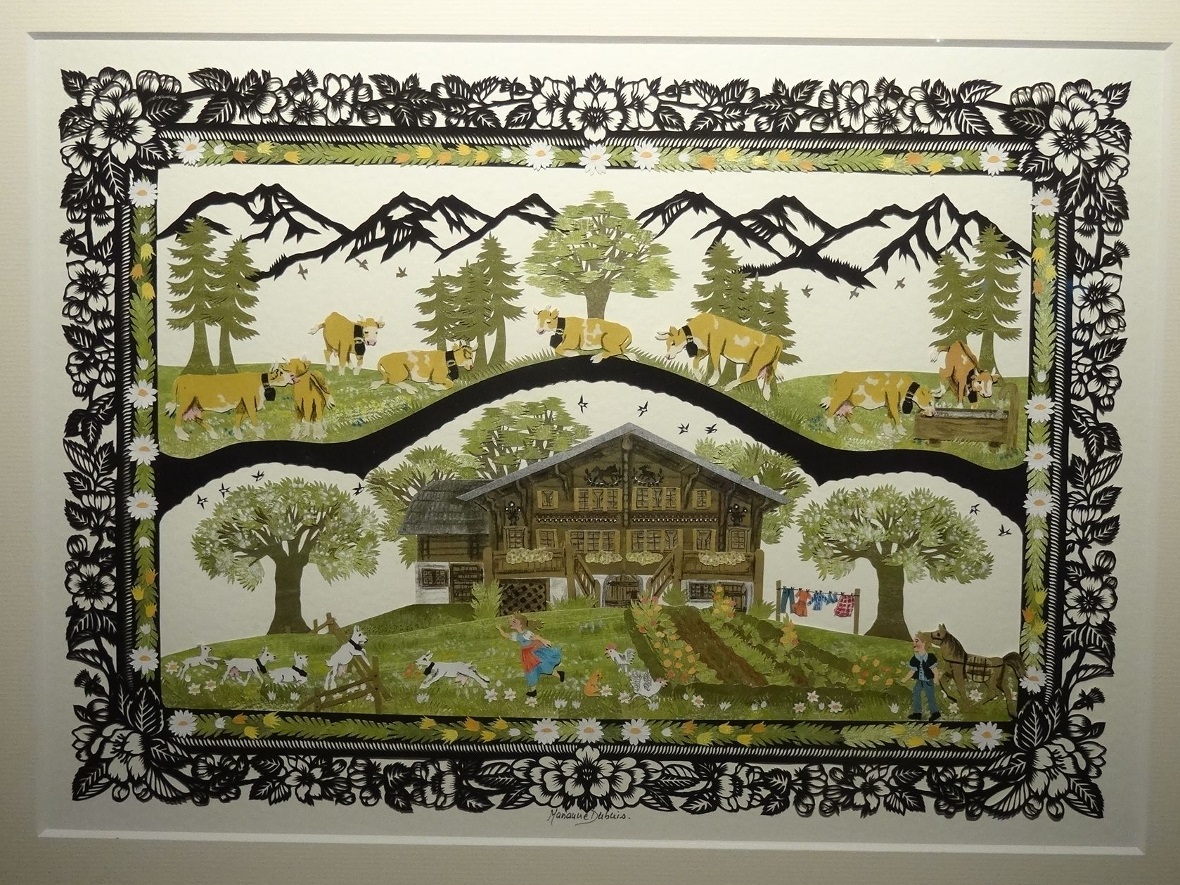 "Les fleurs de pommier."