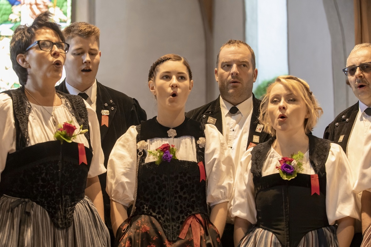 Letztes Jahr feierte der Jodlerklub Abebärg aus Zwischenflüh sein 25-jähriges Ju...