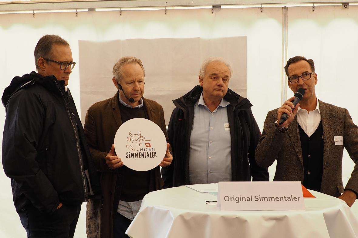 Lorenz Wyss, CEO Bell und Vertreter Fleischverarbeiter, Roland Frefel, Leiter Fr...