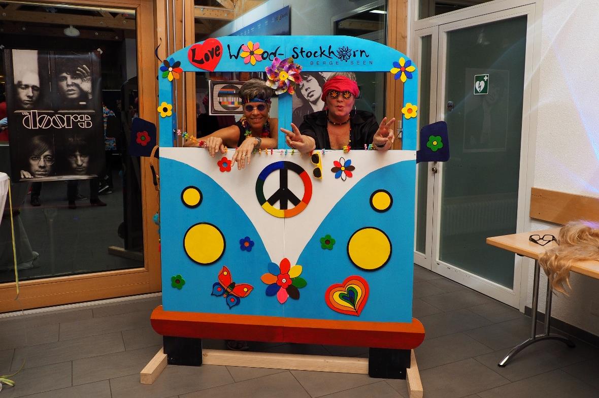 Love und Peace auf dem Wood-Stock(horn).