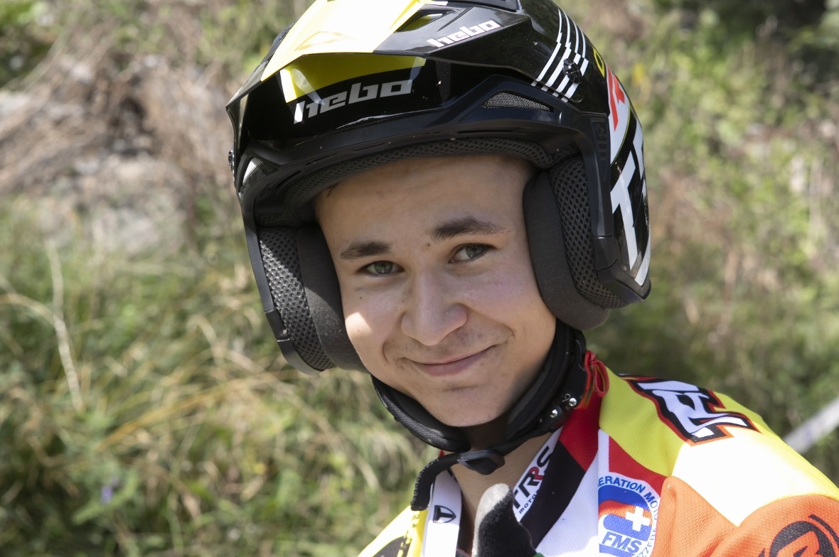 Luca Reber aus Schwenden fährt die zweite Saison und ist aktuell im Gesamtklasse...