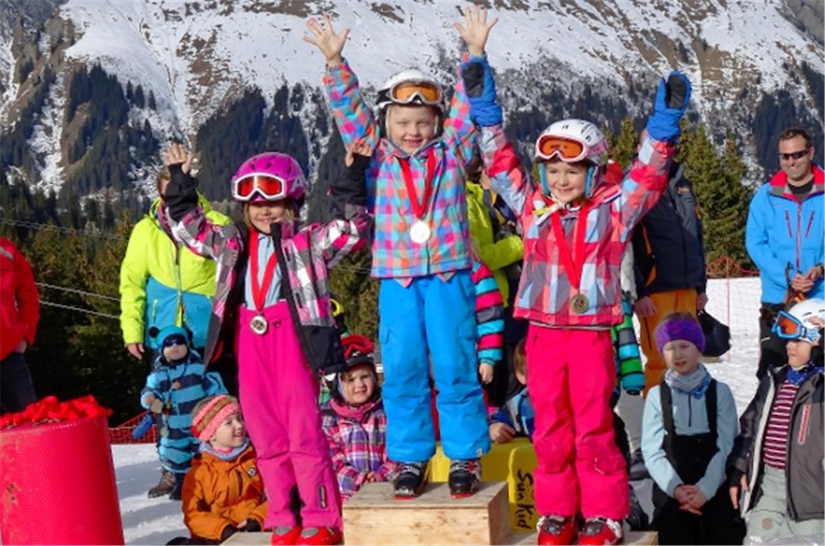 Mädchen: 1. Rang: Leonie Trachsel; 2. Rang: Manuela Trachsel; 3. Rang: Mia Kuhne...