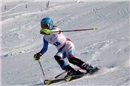 Mädchen JO 2, 2. Rennen: Corina Ueltschi aus Zweisimmen.