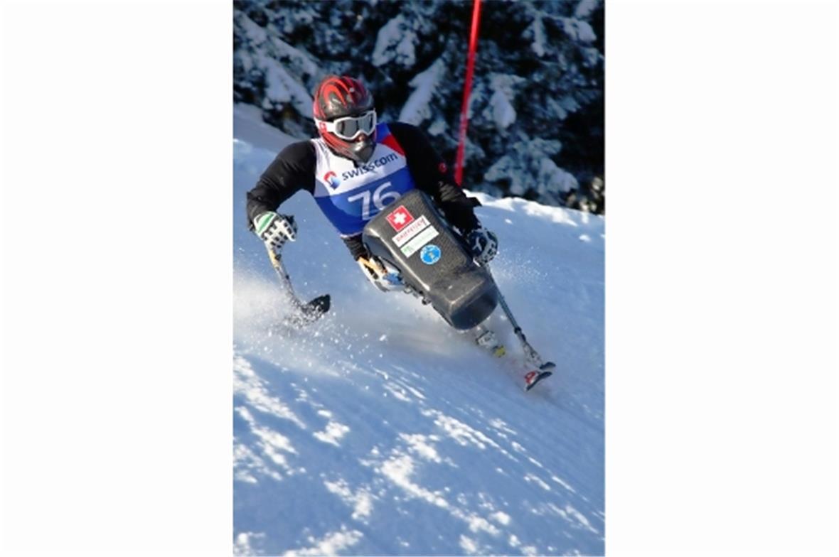 Männer Slalom sitzend: Murat Pelit SUI.