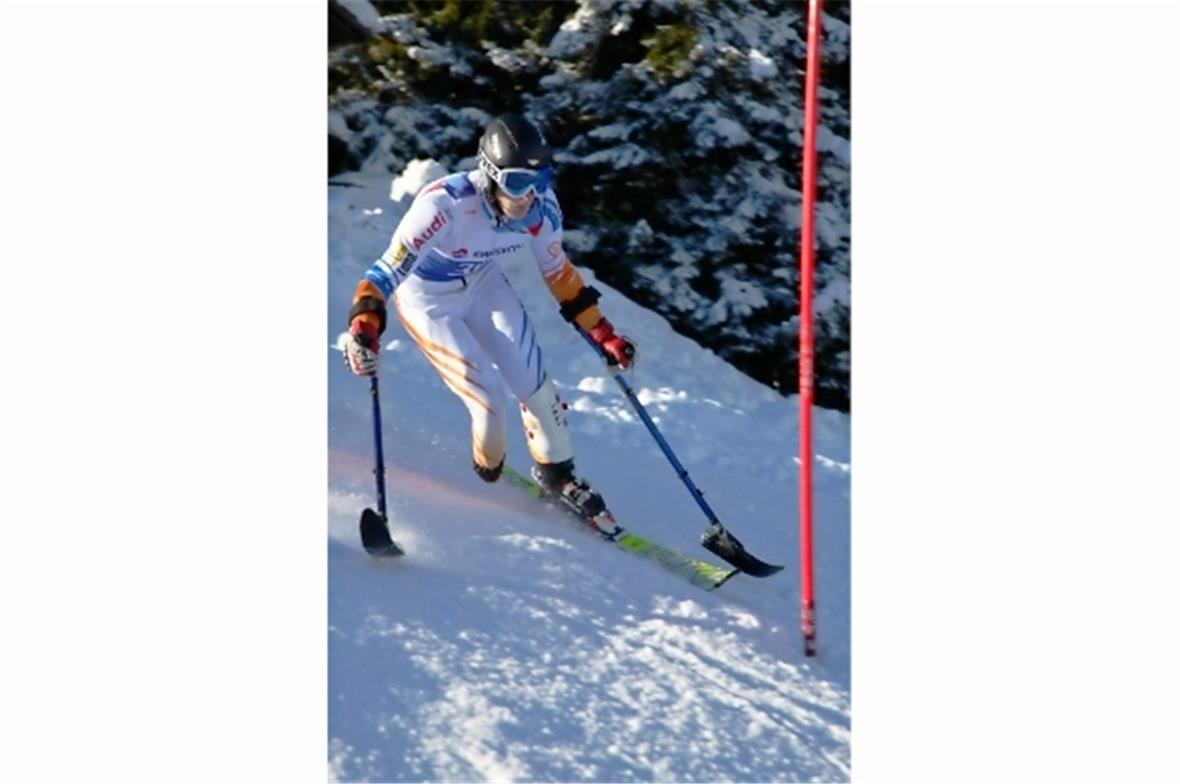 Männer-Slalom stehend: Thomas Mulder NED.