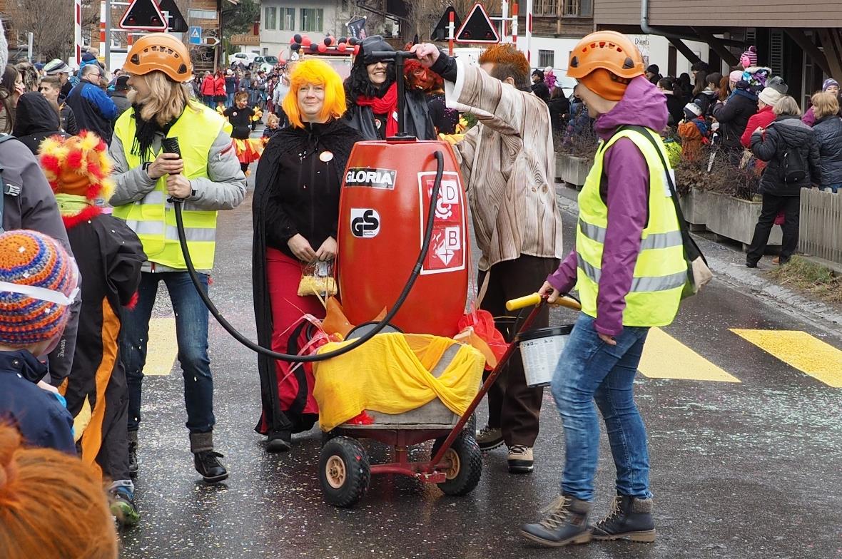 Manchmal musste auch im Publikum gelöscht werden.