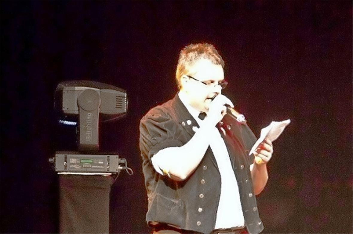 Marc Zeller als Moderator
