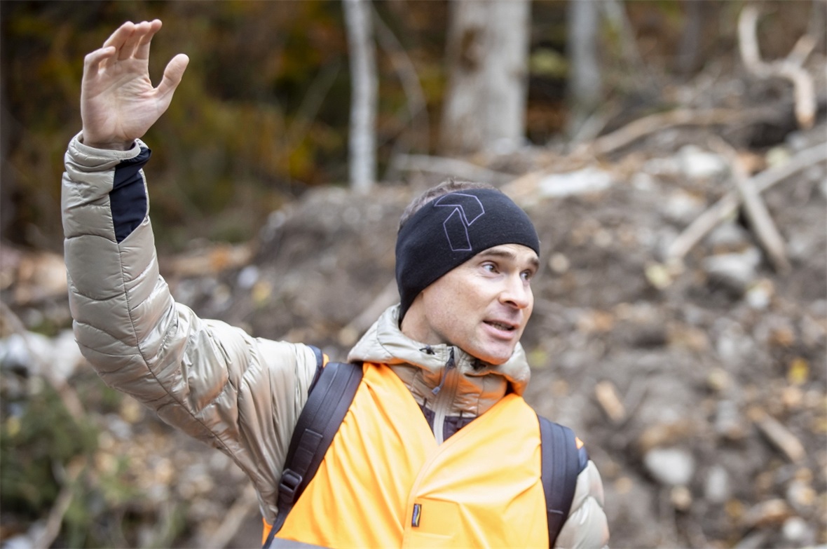 Marcel Dähler, Abteilungsleitung Wasserbau Spiez, Kissling + Zbinden AG.