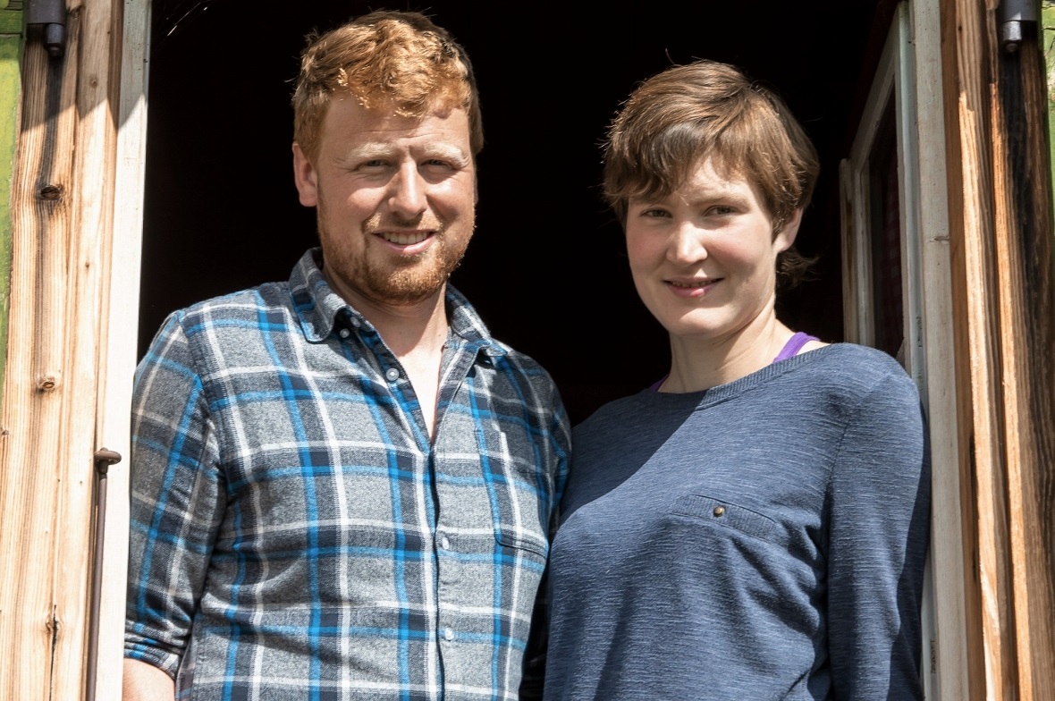 Marcel Stocker mit Partnerin Ursula Feuz.