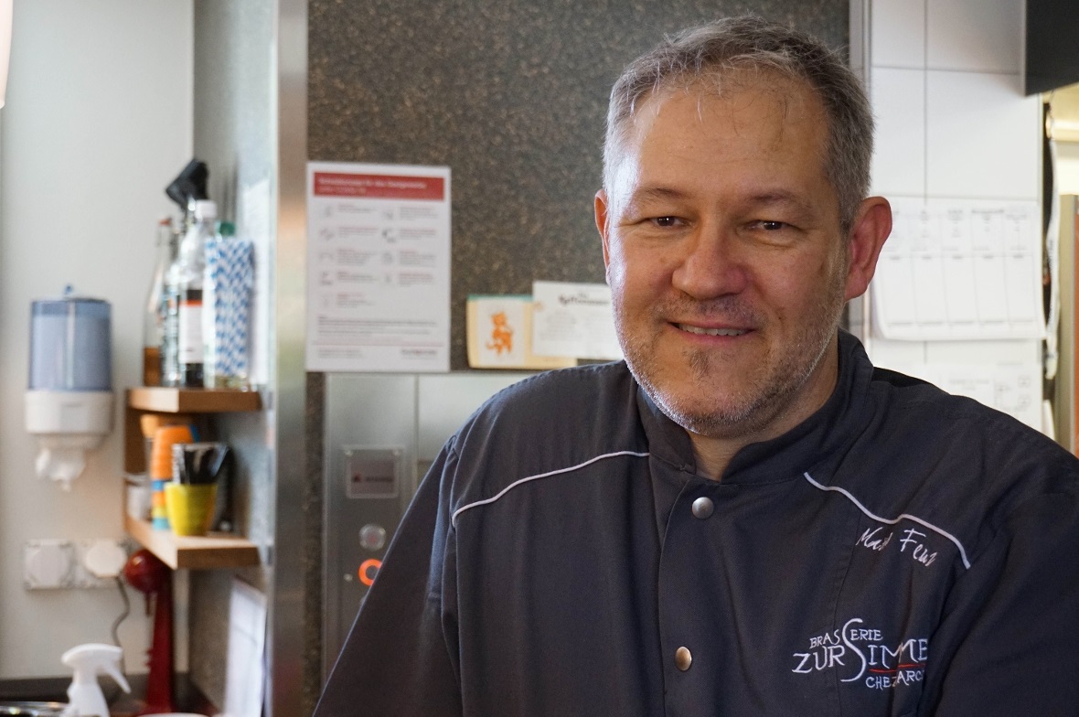Marco Feuz (Brasserie): Noch spürbare Zurückhaltung bei den Gästen aber mehr Gut...