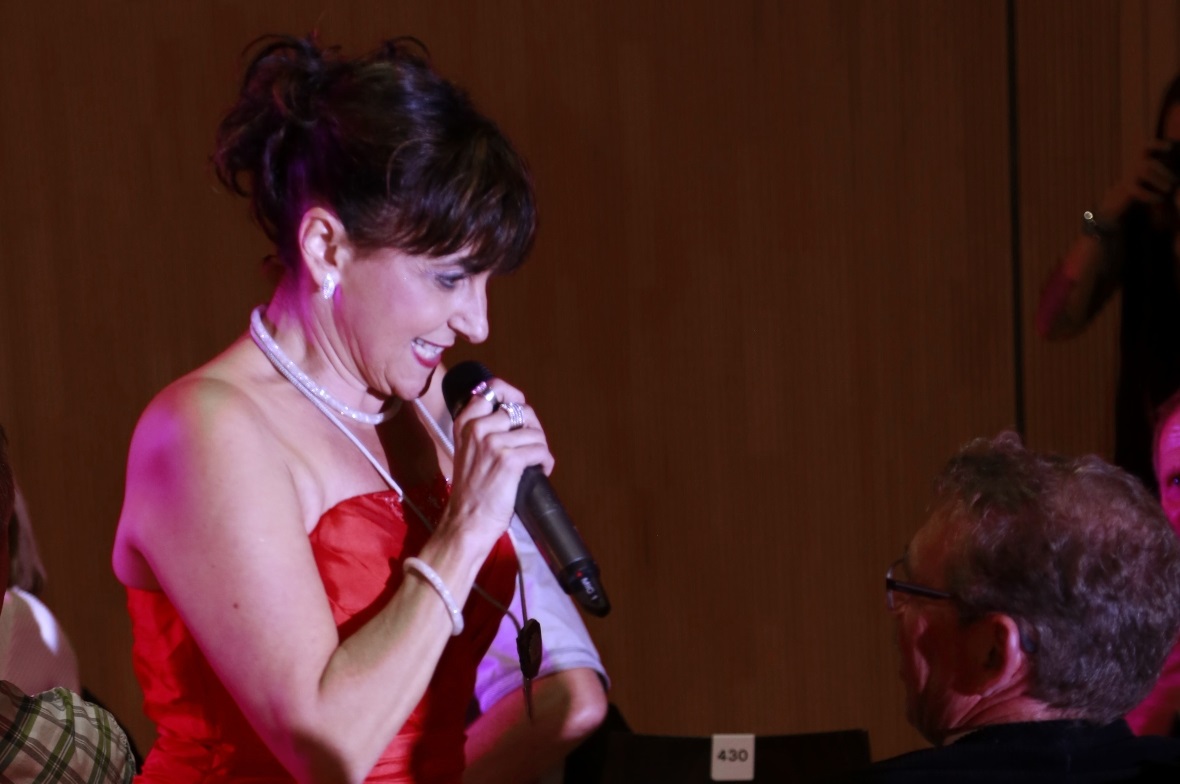 Maria da Vinci im Publikum