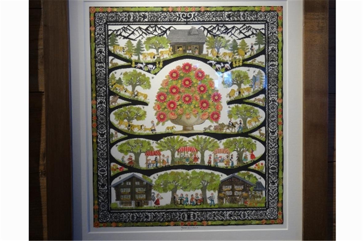 Marianne Dubuis, septembre, fin d'été dans les Alpes.