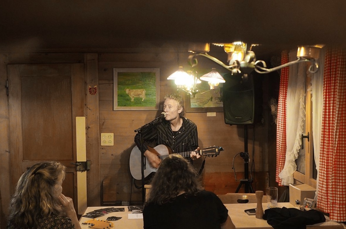 Markus Schranz bei seinem Konzert im Fang.
