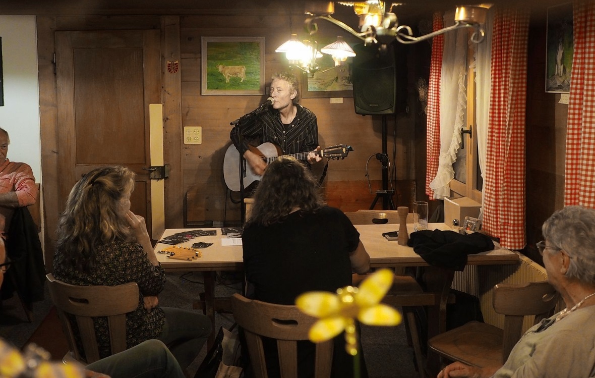Markus Schranz bei seinem Konzert im Fang.