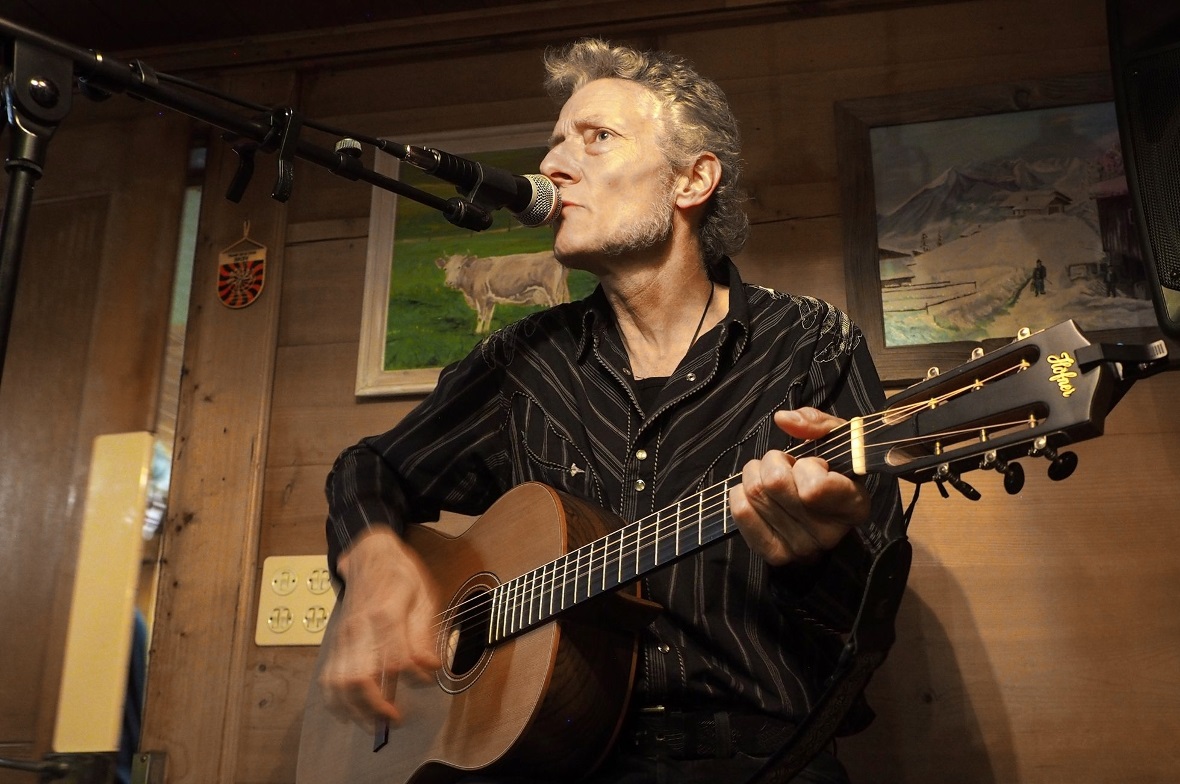 Markus Schranz bei seinem Konzert im Fang.