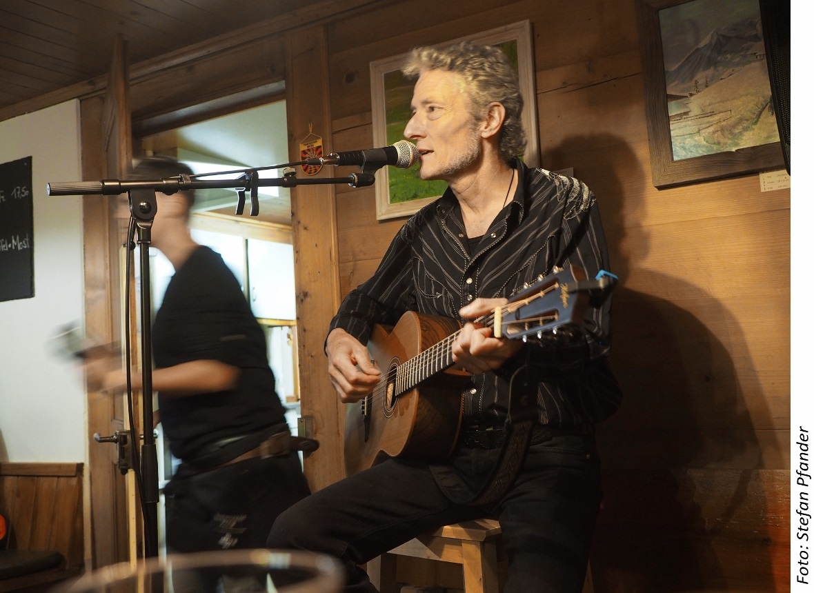 Markus Schranz bei seinem Konzert im Fang.