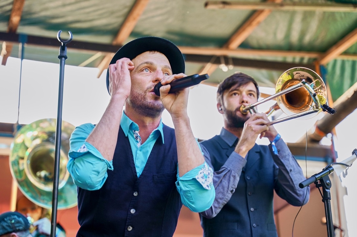 Markus Sollberger von Troubas Kater am Mittsommerfestival 2023 an der Lenk.