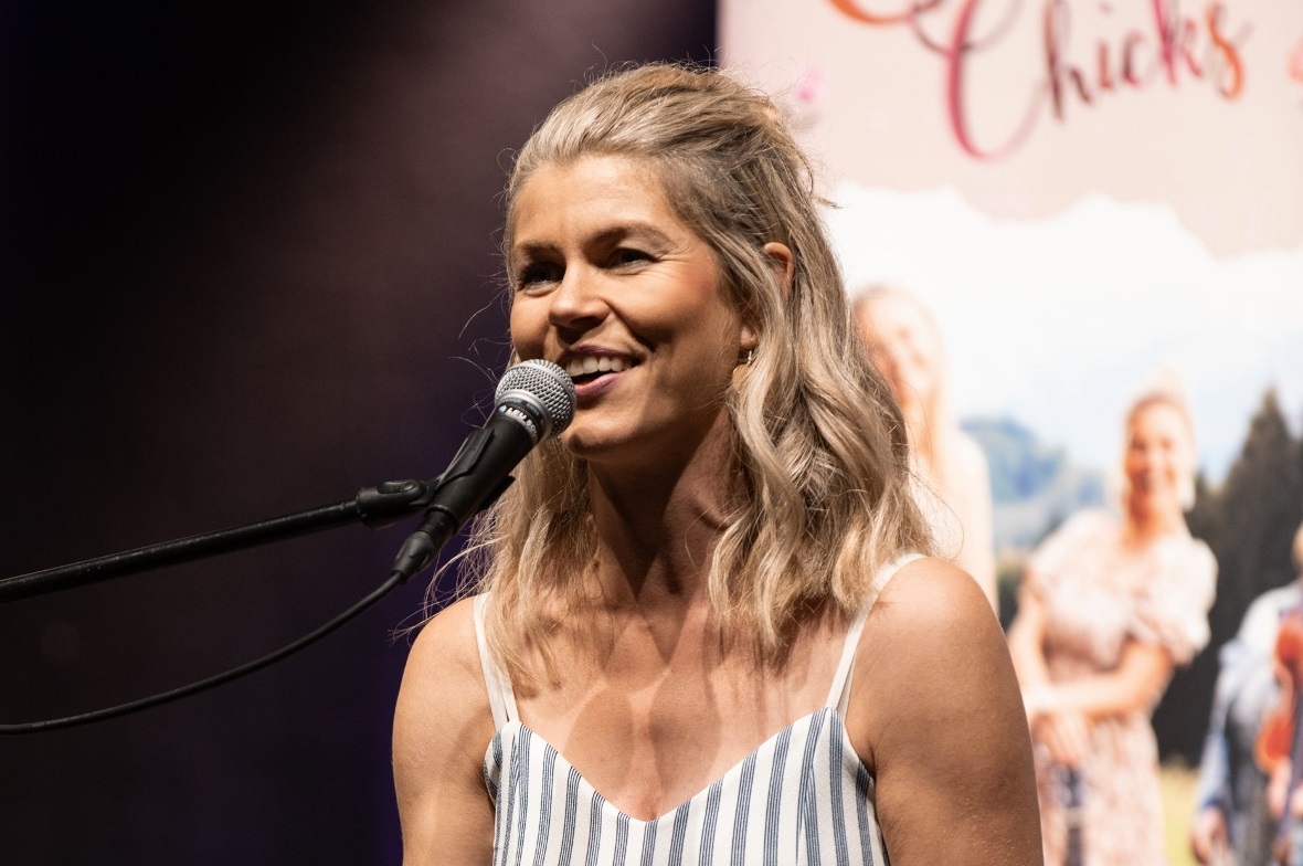 Martina Enderlin begeisterte die Menge in der Kronenhalle mit ihrem Harmoniegesa...