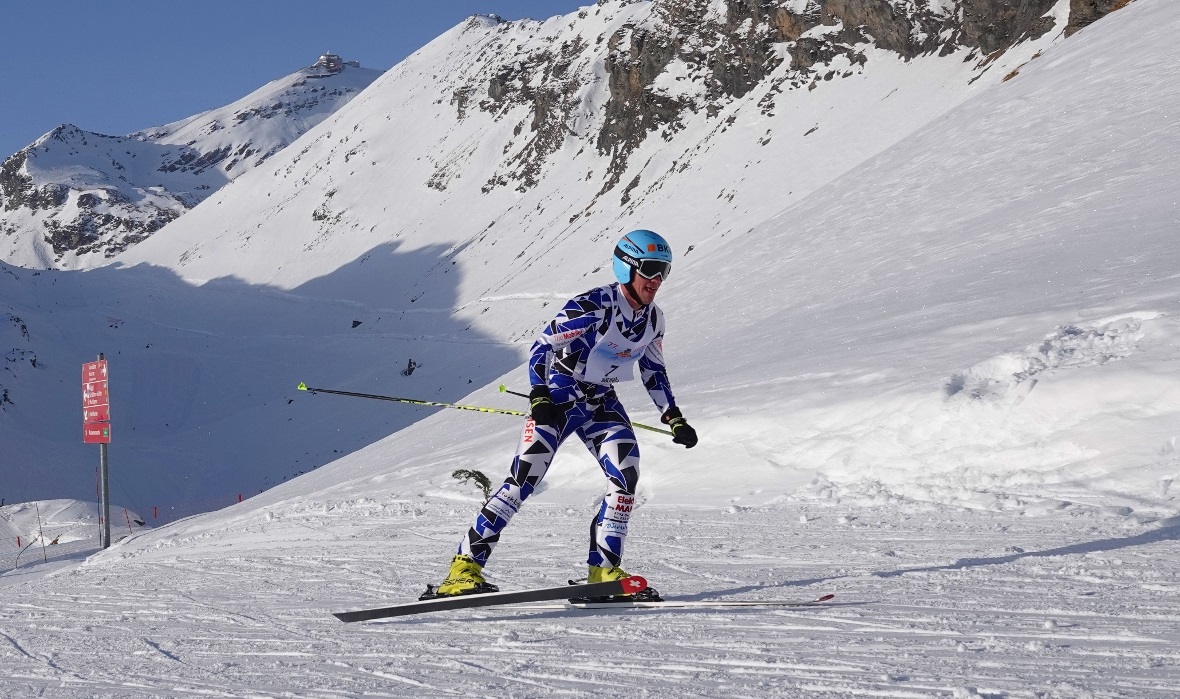 Mathias Reber unterwegs.