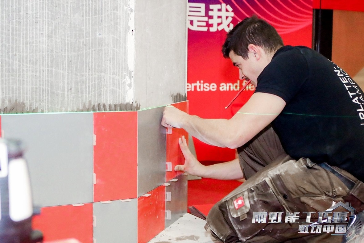 Matthias Kropf beim Einsatz in Peking.