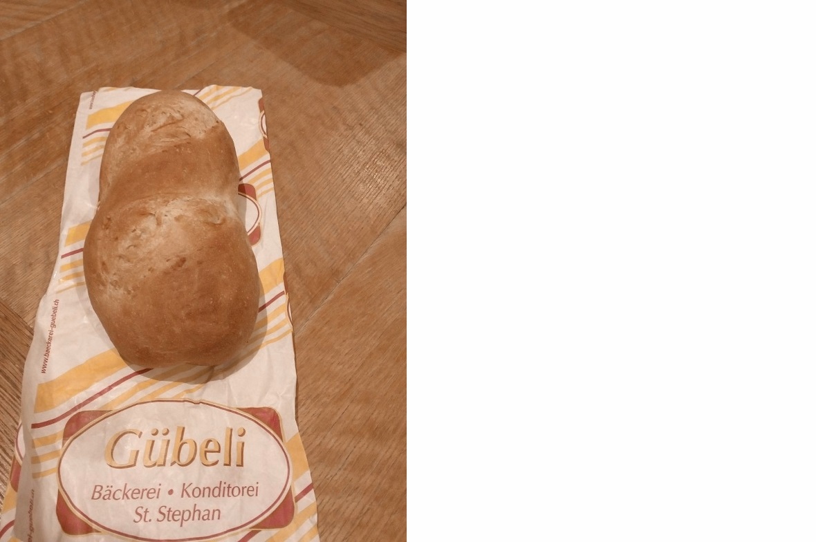 Mein selbst gemachtes Brot.