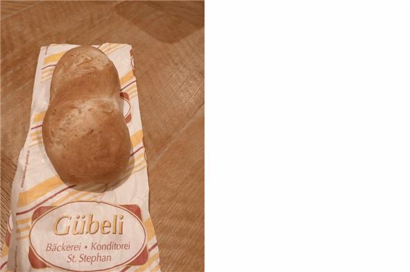 Mein selbst gemachtes Brot.