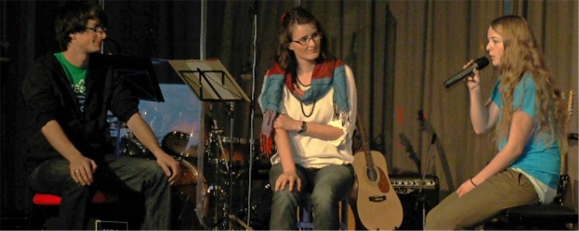 Micha Häsler, Rahel Egger und Andreina Bergmann