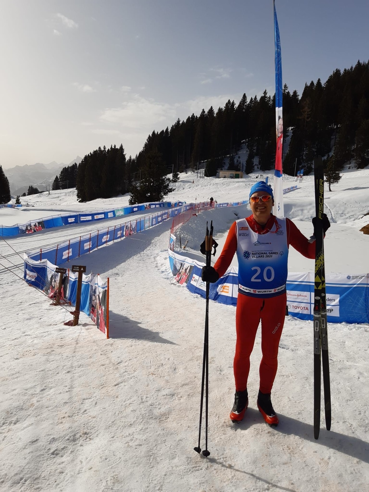 Michael Dohrau war erfolgreich beim Langlauf.