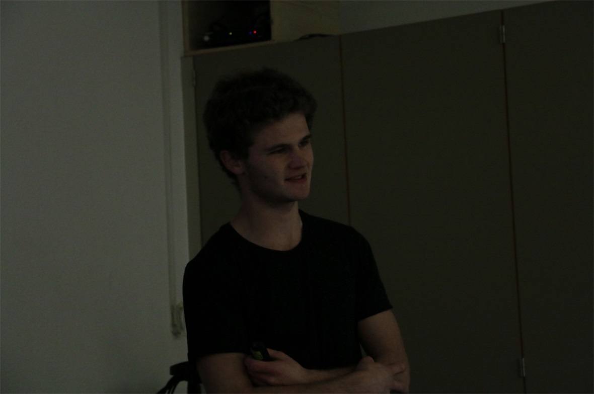 Michael Knöri stellte seine Arbeit in aller Gelassenheit vor.