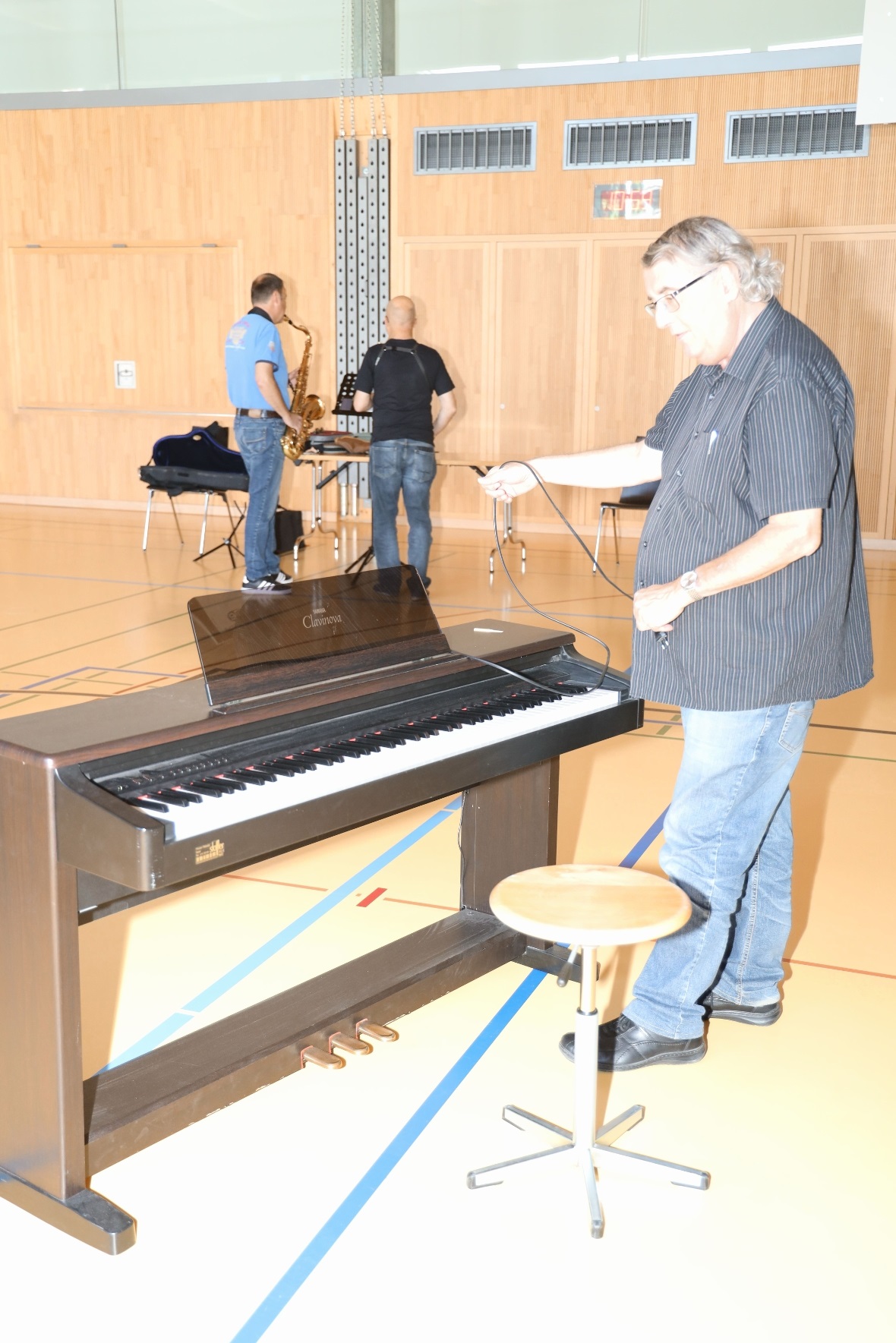 Mike Götz im Unterricht am Jazz Workshop