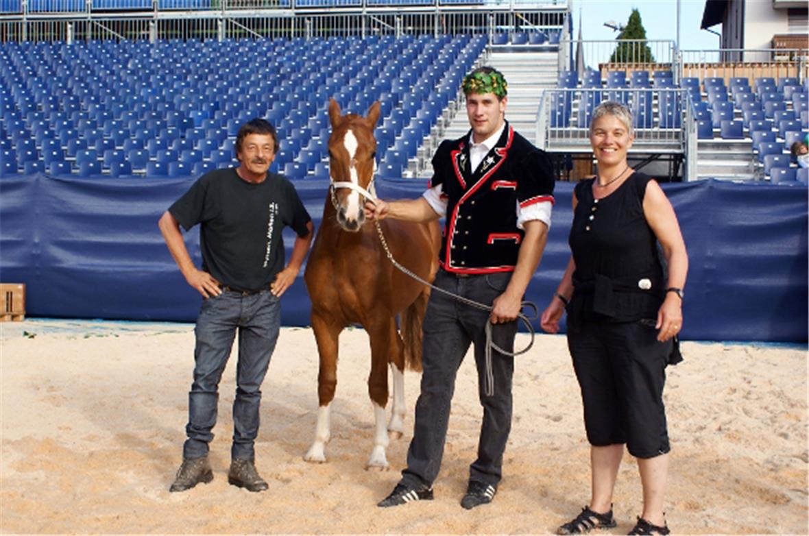 Mit «Hangover» gewann Ruedi Roschi sein drittes Fohlen in dieser Saison.