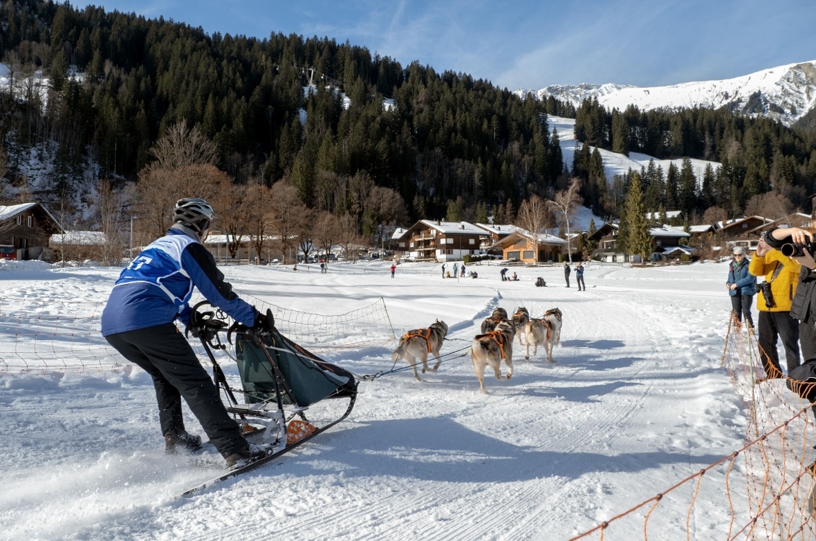 Mit Schwung um die Kurve.