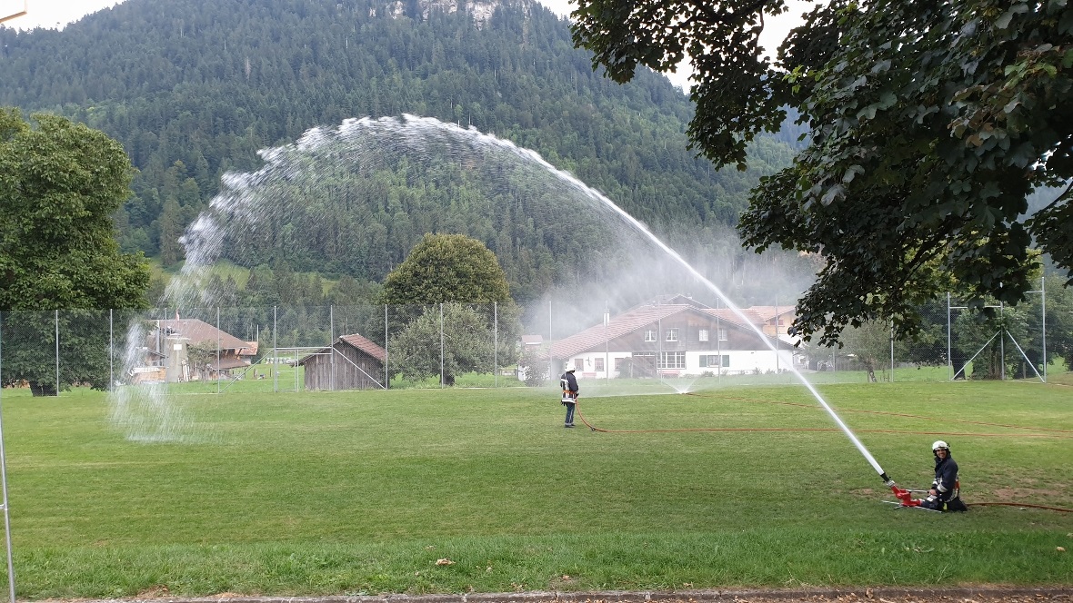 Mit Stolz präsentierten sie ihr Können.