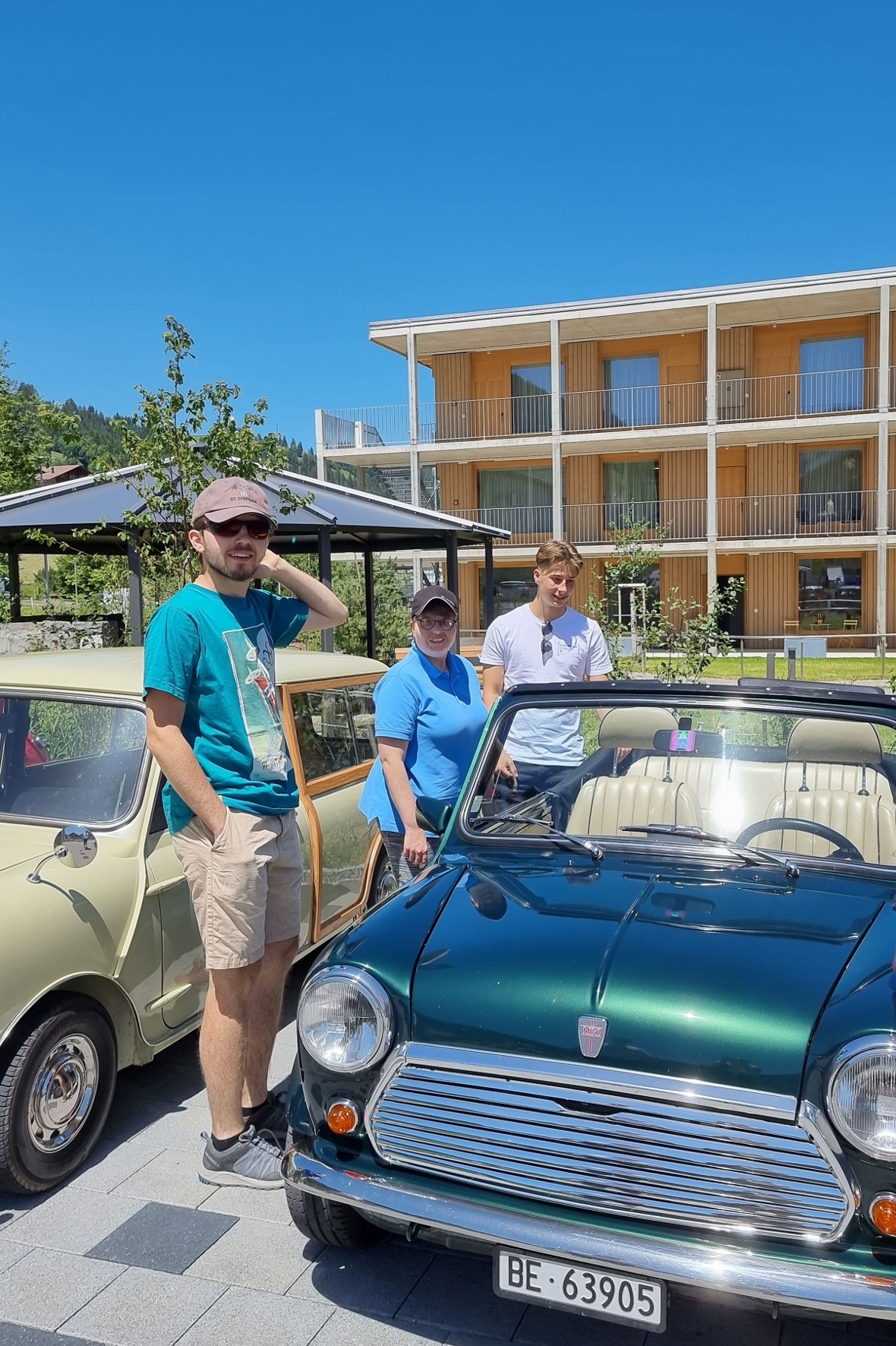 Mit der Cabrioletfahrt ging ein lange gehegter Wunschtraum in Erfüllung.