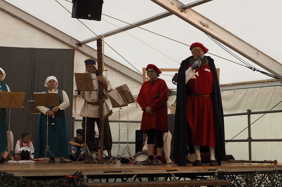 Mit einem herzlichen «Seid gegrüsst im Rittersaal» eröffnete «Chevalier» Jean-Pi...