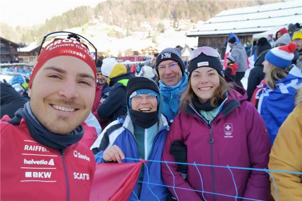 Mit familiärer Unterstützung im Aufwärtstrend: Joscha Burkhalter