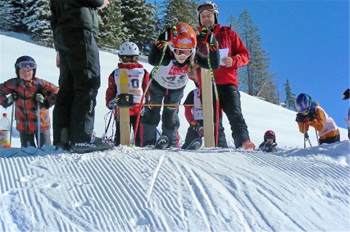 Mit voller Beschleunigung aus dem Starttor!