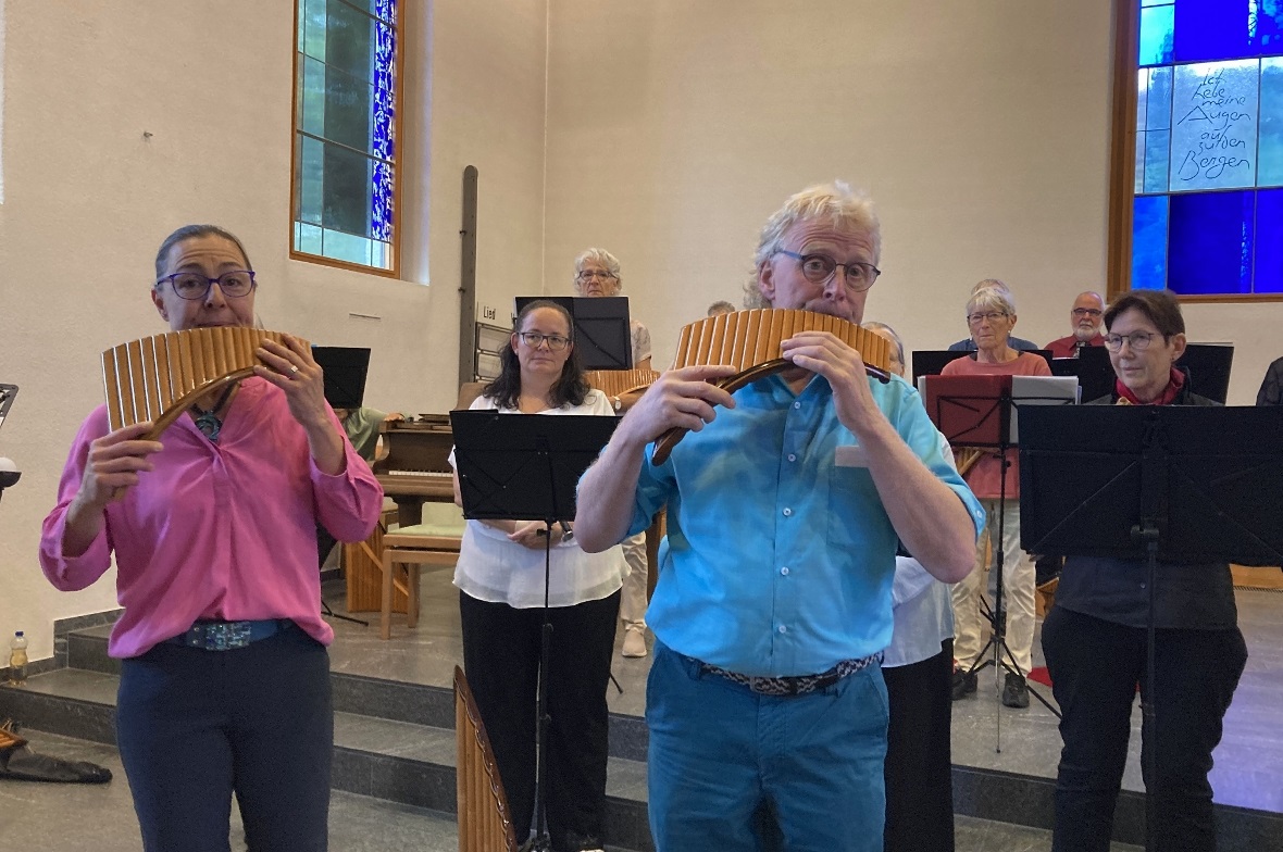 Monika Nef und Jörg Frei im überzeugenden Duo.