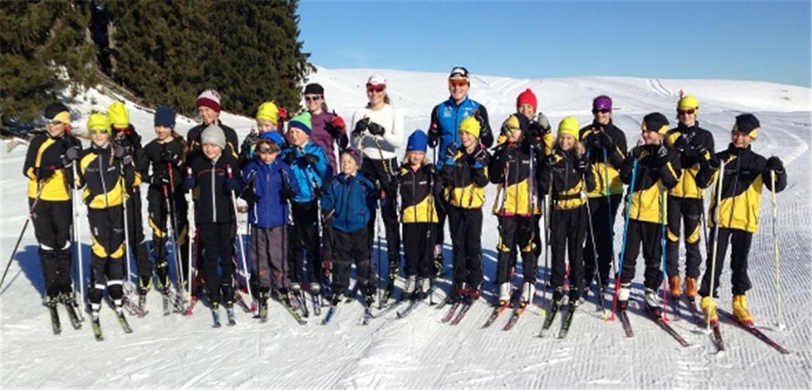 Motivierte JOler geniessen sommerliche Dezembertemperaturen.
