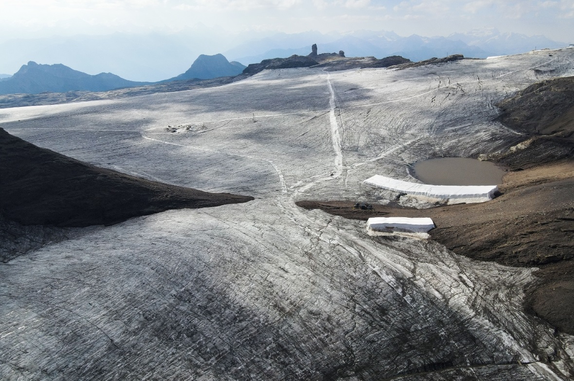 Nach 2000 Jahren fast eisfrei: Der Übergang am Col de Zanfleuron.