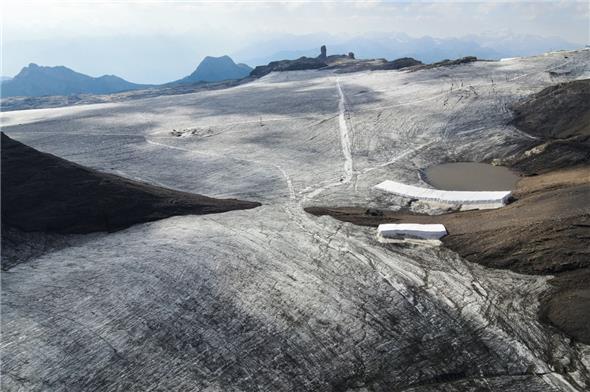 Nach 2000 Jahren fast eisfrei: Der Übergang am Col de Zanfleuron.