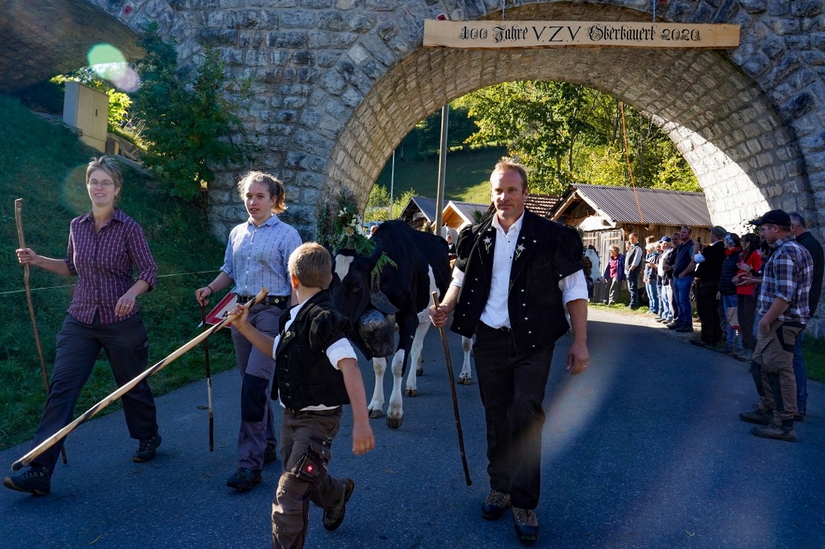 Nach der Schau: In flottem Tempo ging es ans Abzügeln.