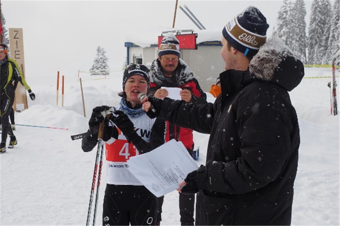 Nathalie von Siebenthal im Interview mit Lukas Kurth.