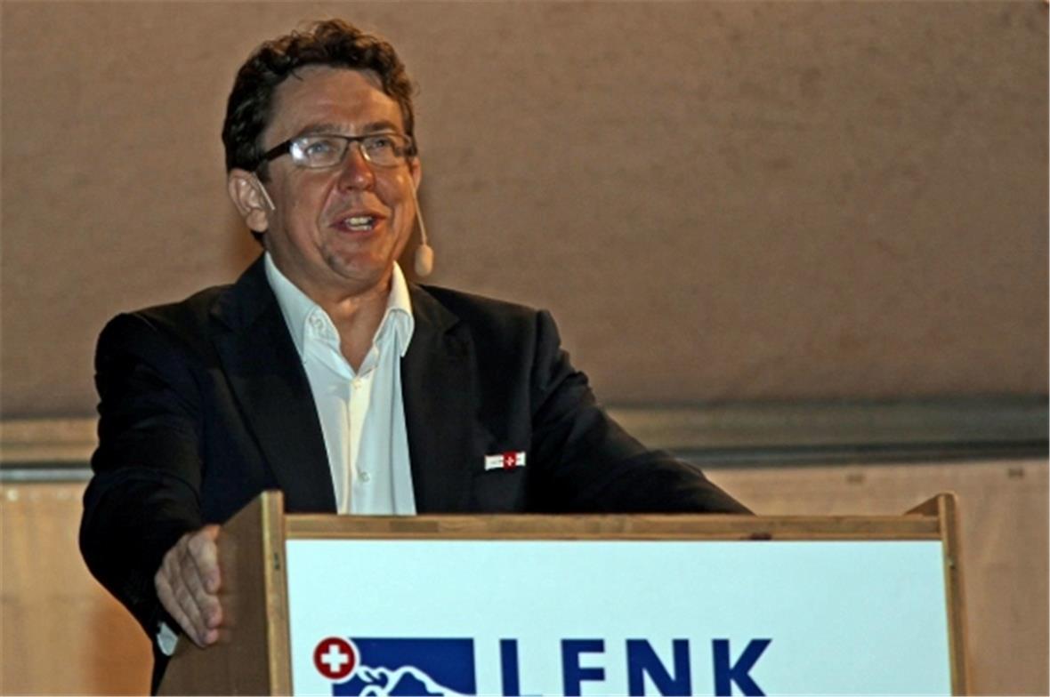 Nationalrat Albert Rösti Festansprache erster August an der Lenk.