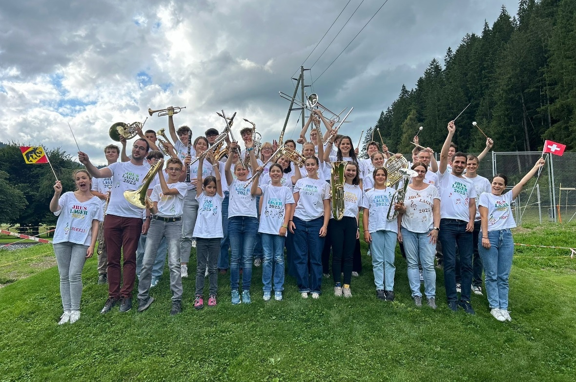 JBUS-Lager 2025: Spiel, Spass und Musik Neben intensiver Probenarbeit kam auch der Spass bei den Teilnehmern des JBUSLagers in St. Stephan nicht zu kurz.