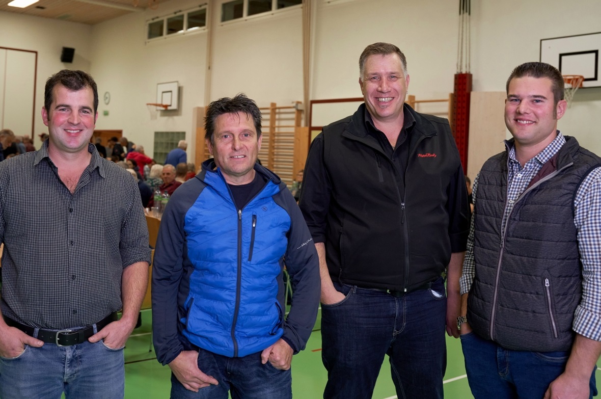 Neu und wiedergewählt in den Gemeinderat Boltigen: Erhard Schenk, Emanuel Kammer...