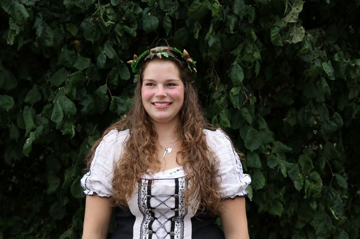 Neukranzerin Vanessa Klossner aus Horboden.