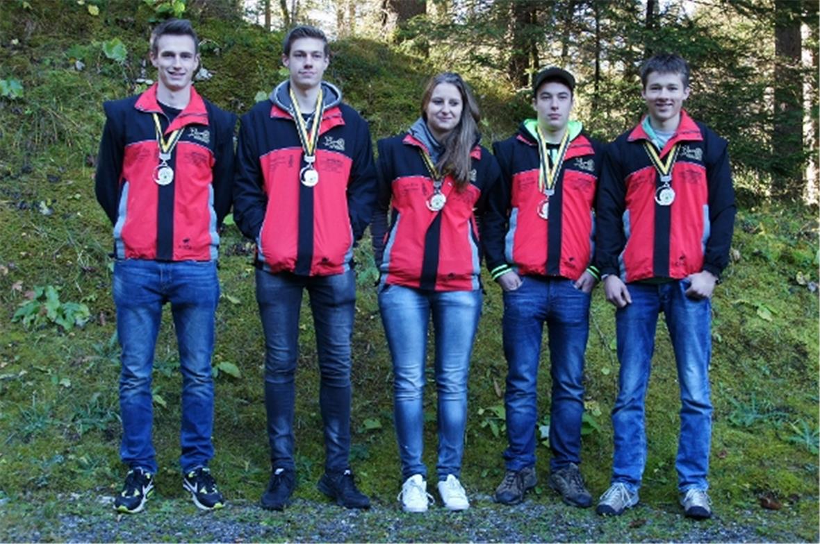 Nicht das erste Mal auf dem Podest. Silber für die Jungschützen Erlenbach-Latter...